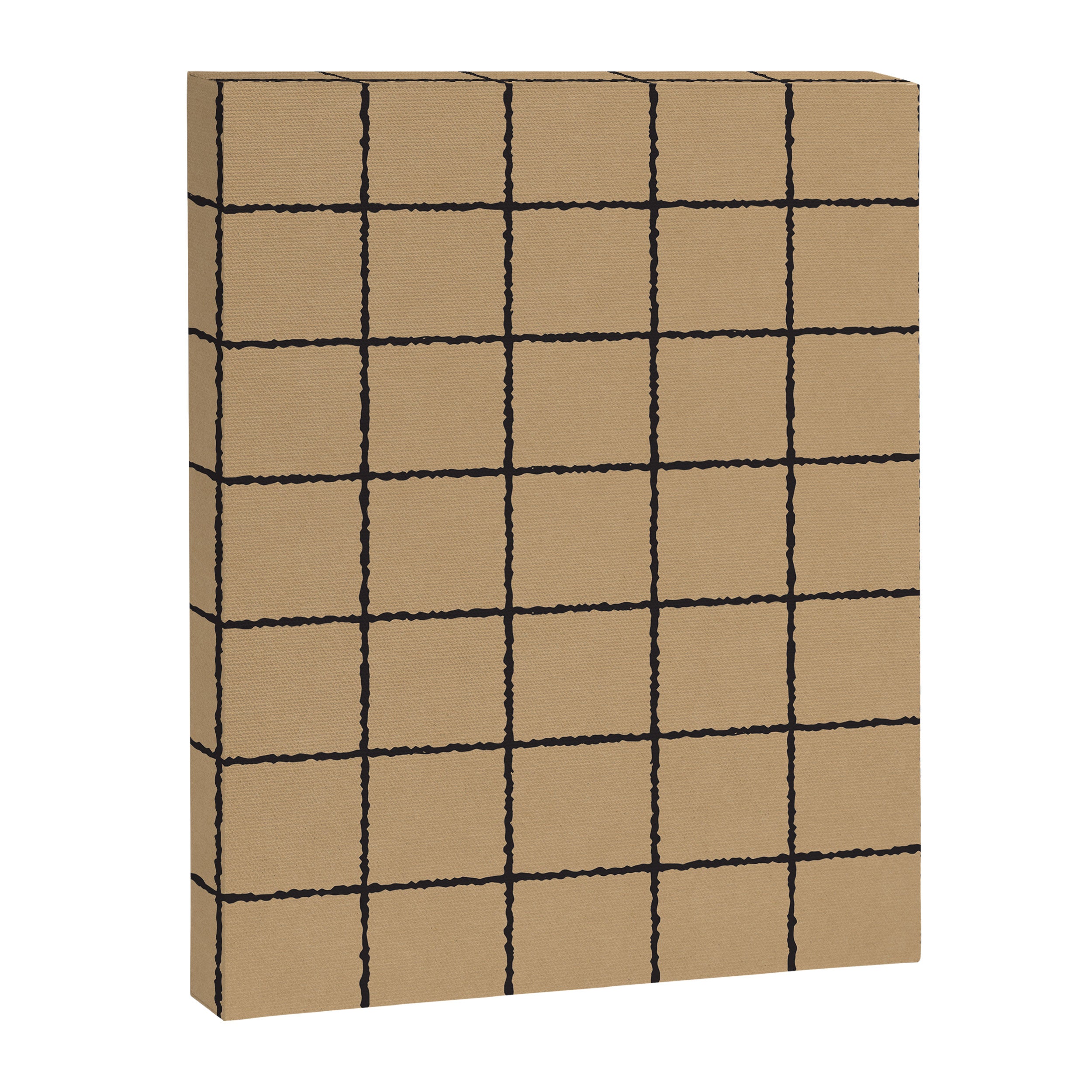 KRAFT GRID Canvas Print Gallery Image 8