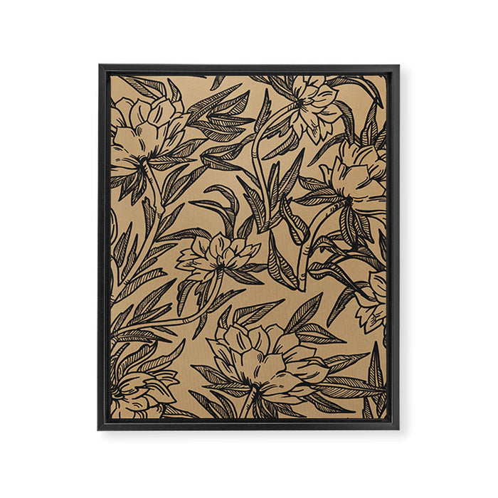 KRAFT STELLA Framed Canvas Print Gallery Image 1