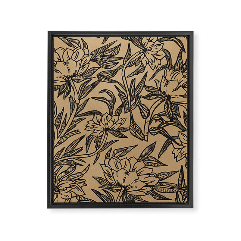 KRAFT STELLA Framed Canvas Print Gallery Image 8
