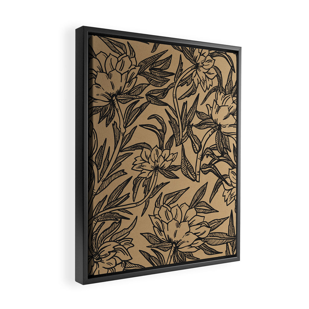 KRAFT STELLA Framed Canvas Print Gallery Image 2
