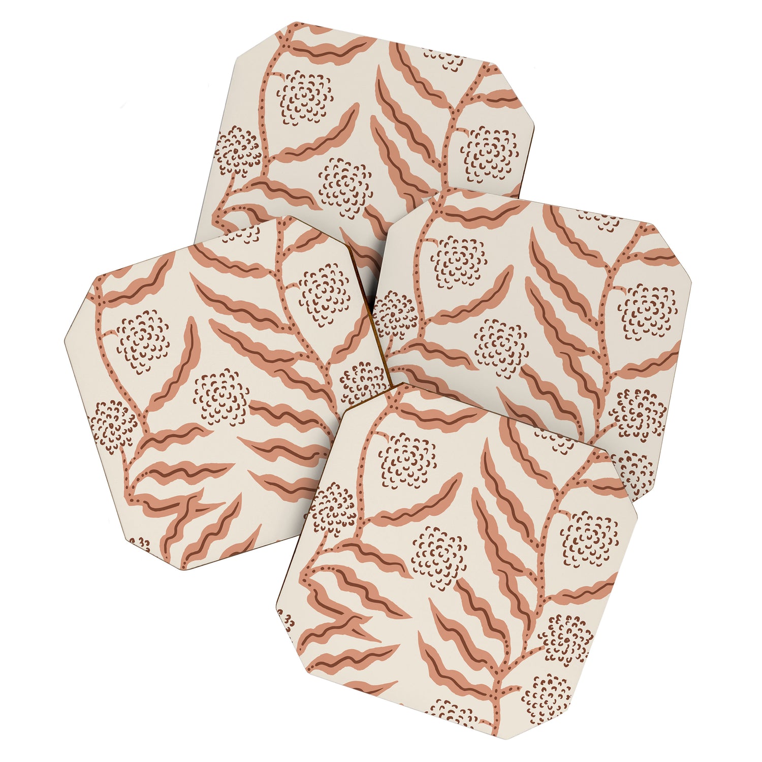 LA VILLE VINE BLUSH Coaster Gallery Image 1