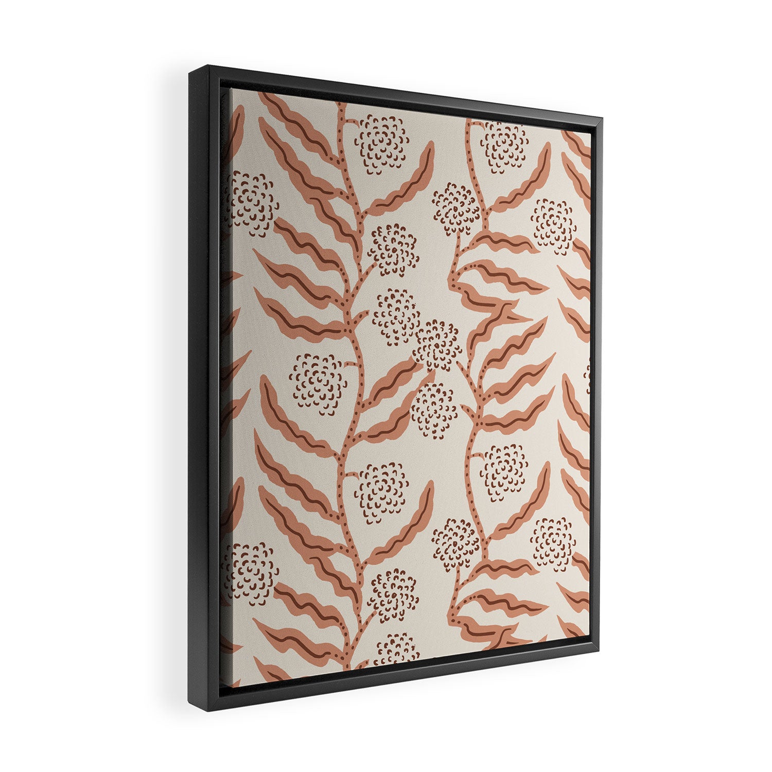 LA VILLE VINE BLUSH Framed Canvas Print Gallery Image 2