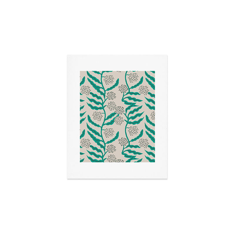 LA VILLE VINE MINT Art Print Gallery Image 1