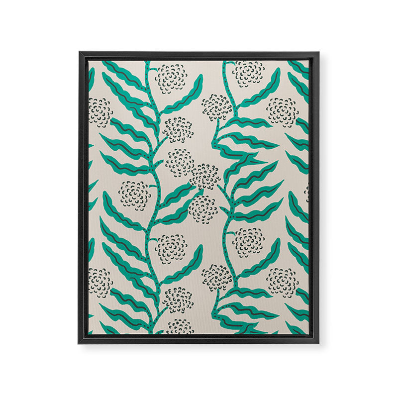 LA VILLE VINE MINT Framed Canvas Print Gallery Image 8