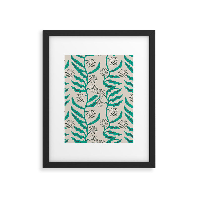 LA VILLE VINE MINT Framed Art Print Gallery Image 6