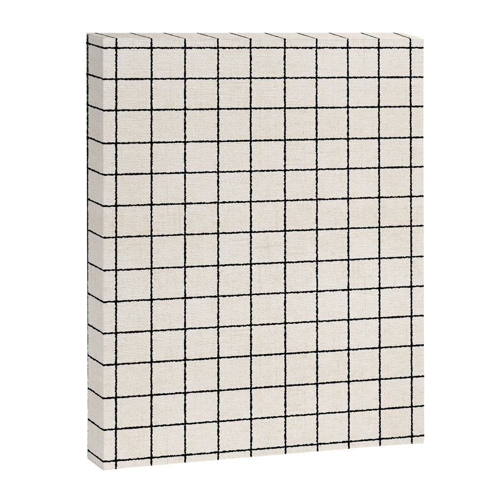 LINEN GRID Canvas Print Gallery Image 8