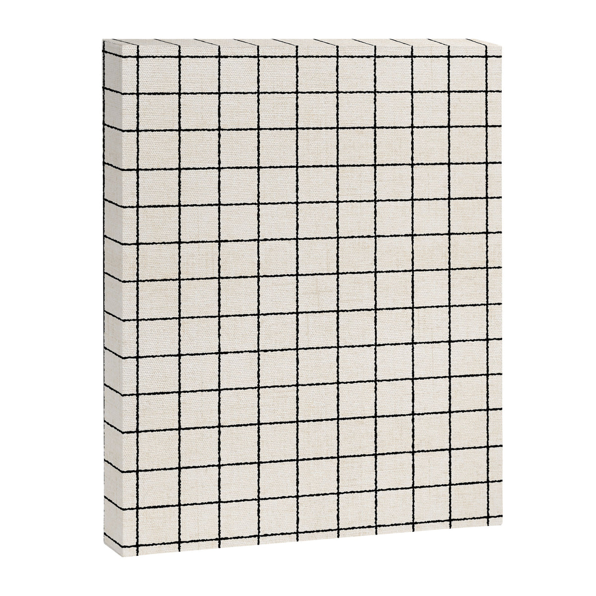 LINEN GRID Canvas Print Gallery Image 8
