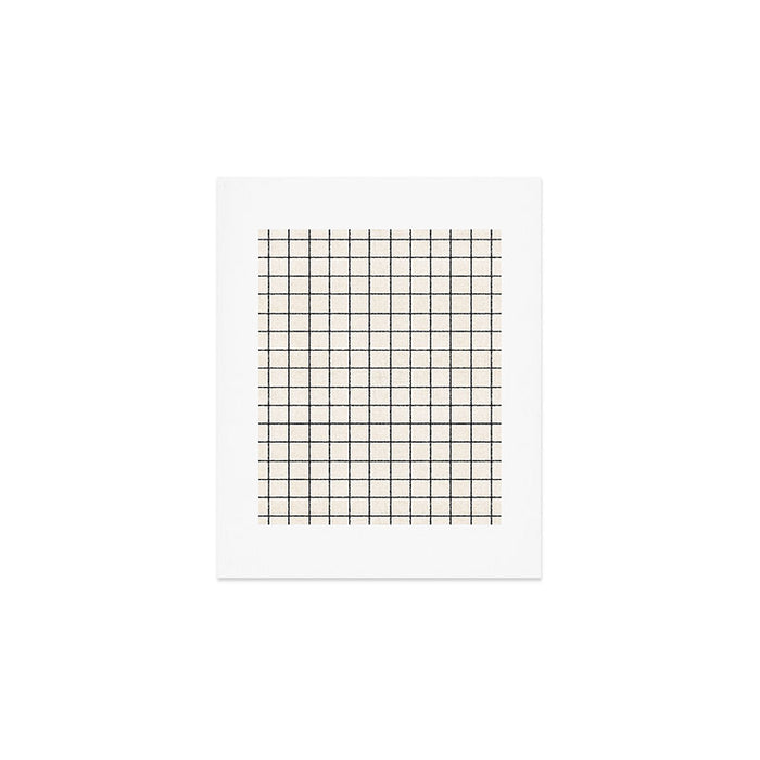 LINEN GRID Art Print Gallery Image 1