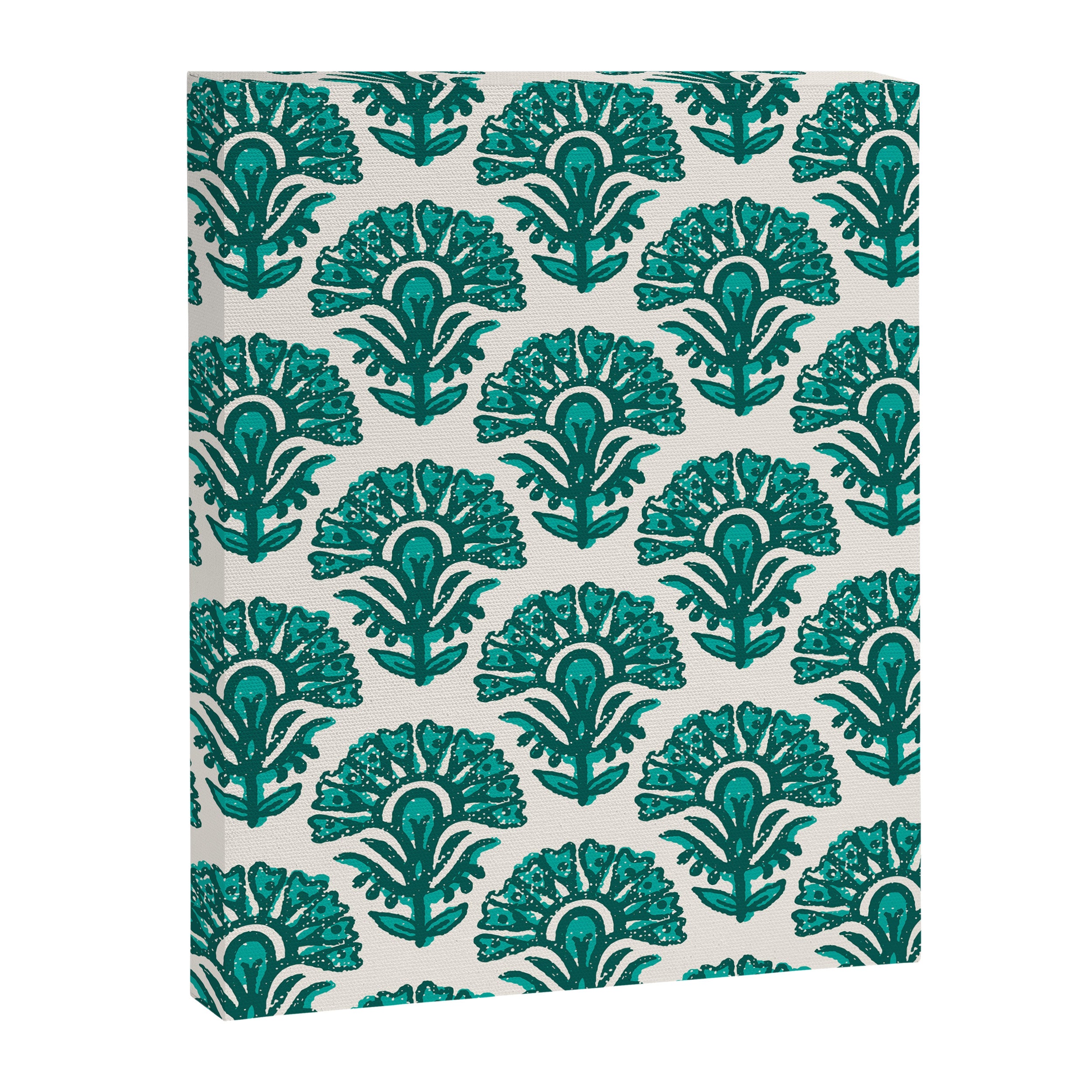 MACHA TEAL Canvas Print Gallery Image 8