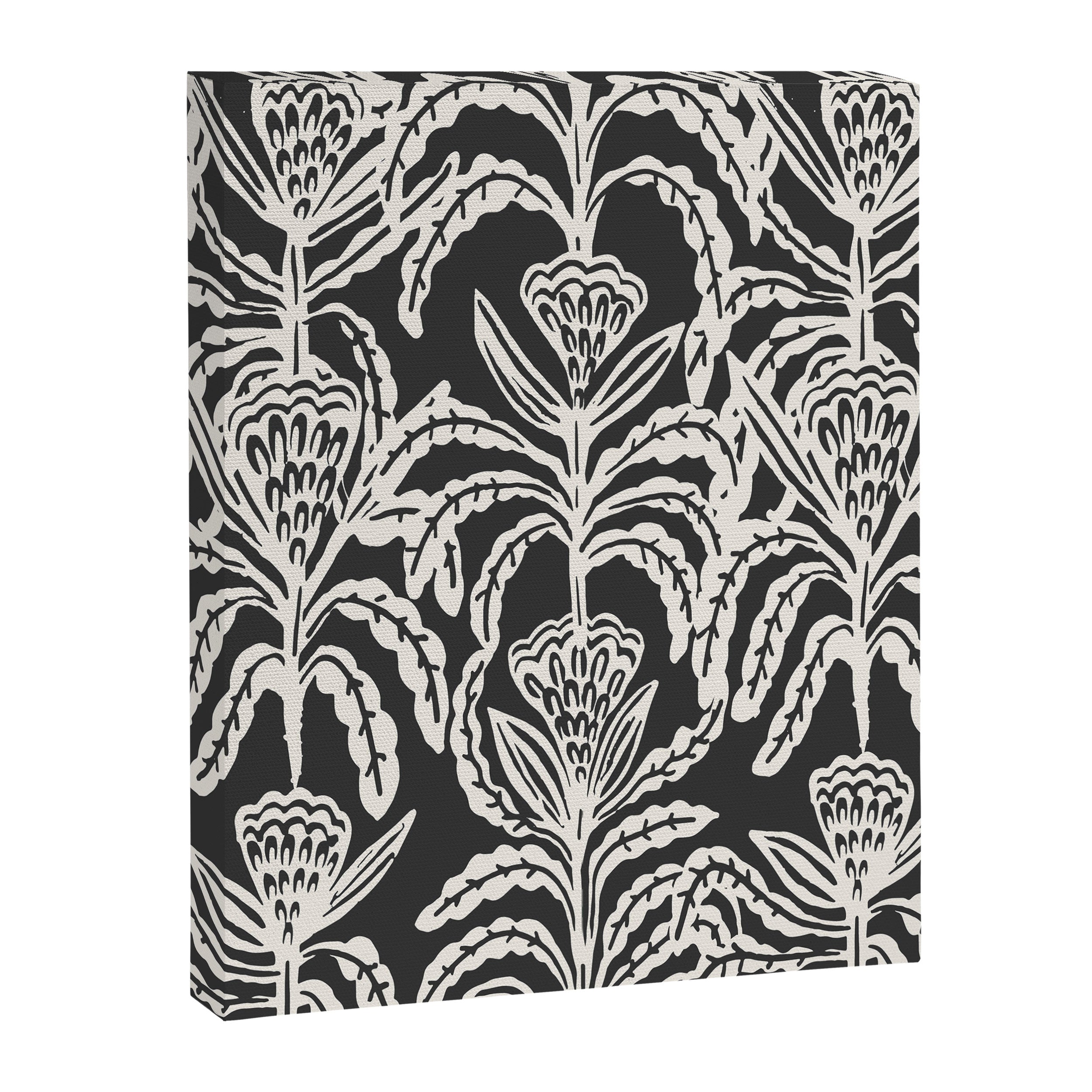 MAISEY NEUTRAL DARK Canvas Print Gallery Image 8