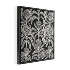 MAISEY NEUTRAL DARK Framed Canvas Print Gallery Image 2