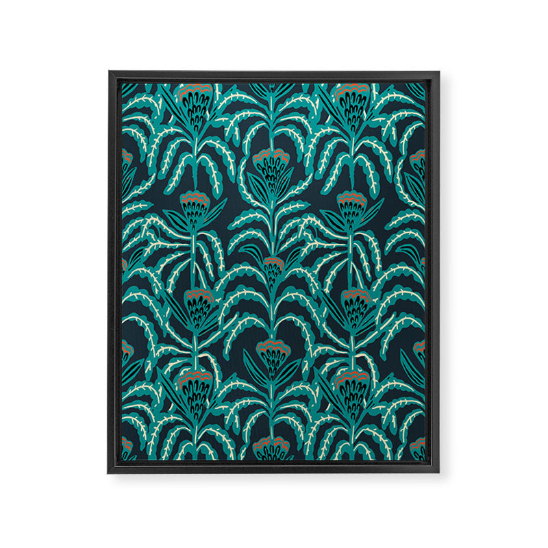 MAISEY TEAL Framed Canvas Print Gallery Image 8