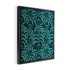 MAISEY TEAL Framed Canvas Print Gallery Image 2