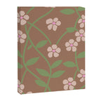 MILLIE TRELLIS MOCHA Inspired by PANTONE 17 1230 Mocha Mousse Canvas Print Gallery Image 8