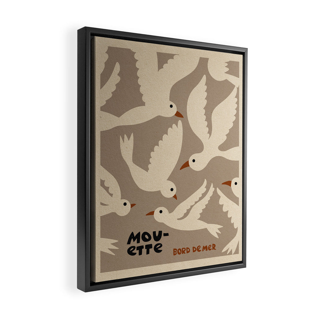MOUETTE Framed Canvas Print Gallery Image 2