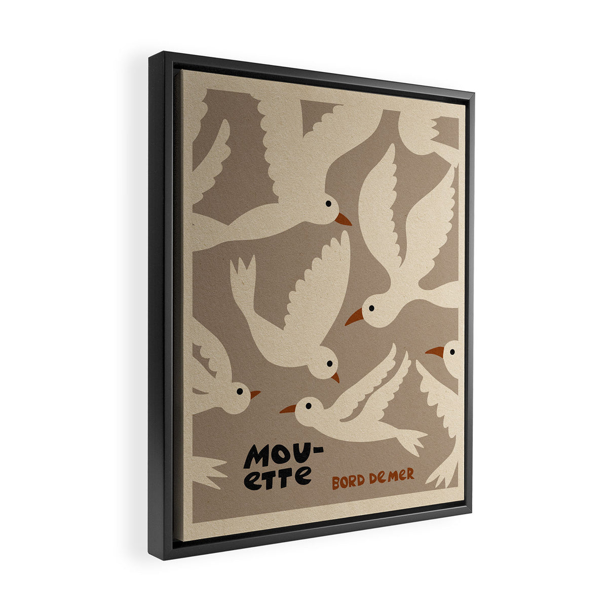MOUETTE Framed Canvas Print Gallery Image 2