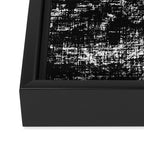 NEO GRUNGE DARK Framed Canvas Print Gallery Image 3