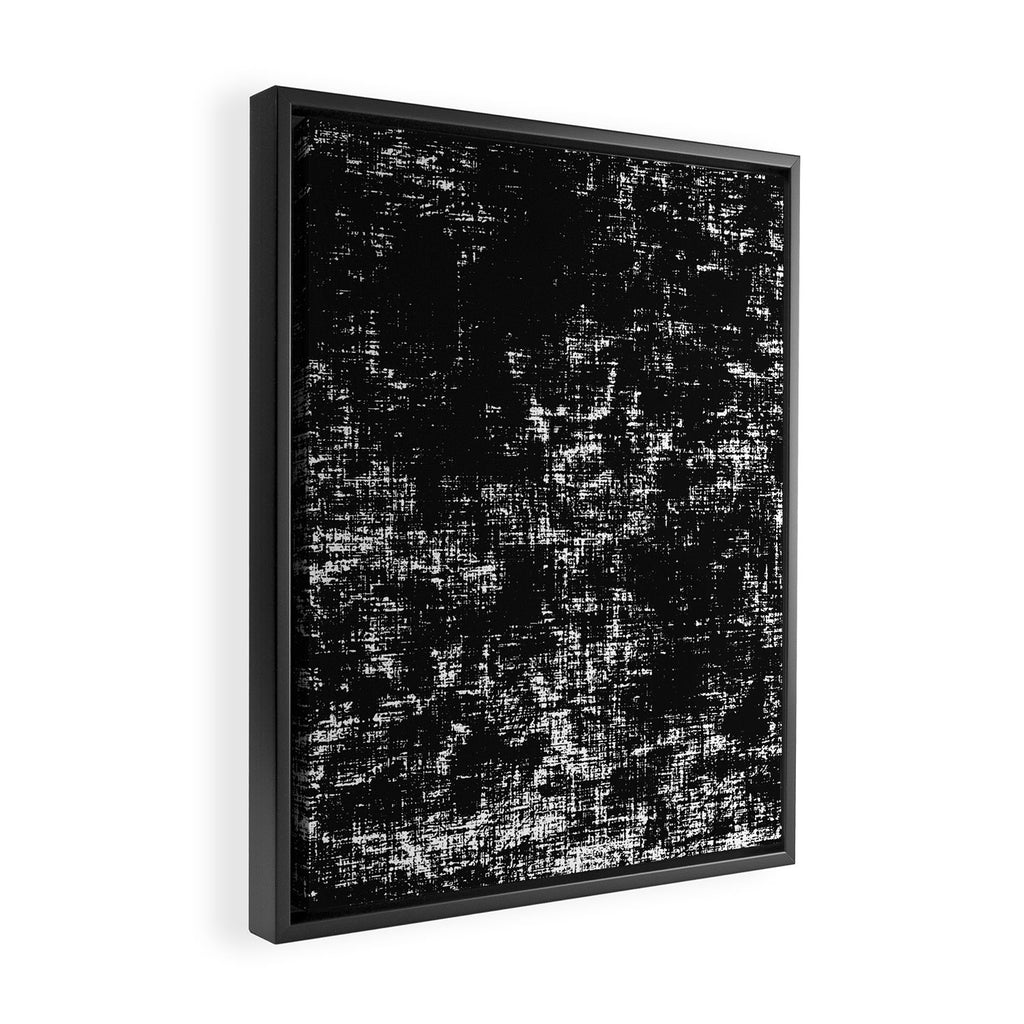 NEO GRUNGE DARK Framed Canvas Print Gallery Image 2