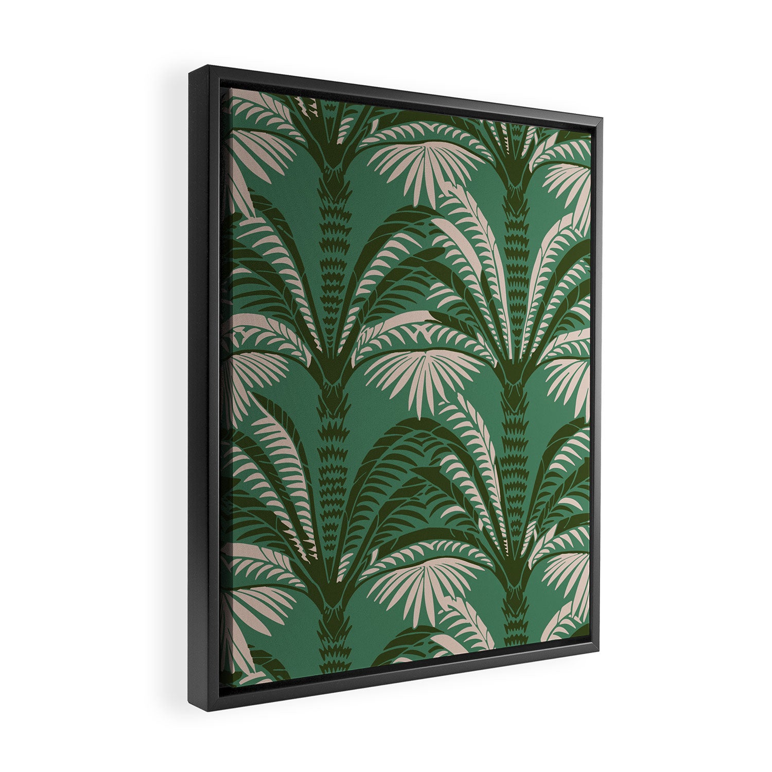 OASIS JADE Framed Canvas Print Gallery Image 2
