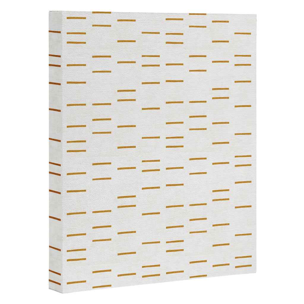 OCHRE LINE Canvas Print Gallery Image 1