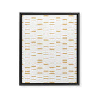 OCHRE LINE Framed Canvas Print Gallery Image 8