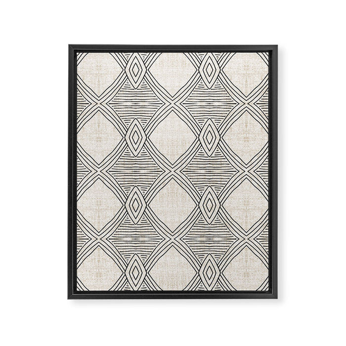PLAYA DIAMOND Framed Canvas Print Gallery Image 1