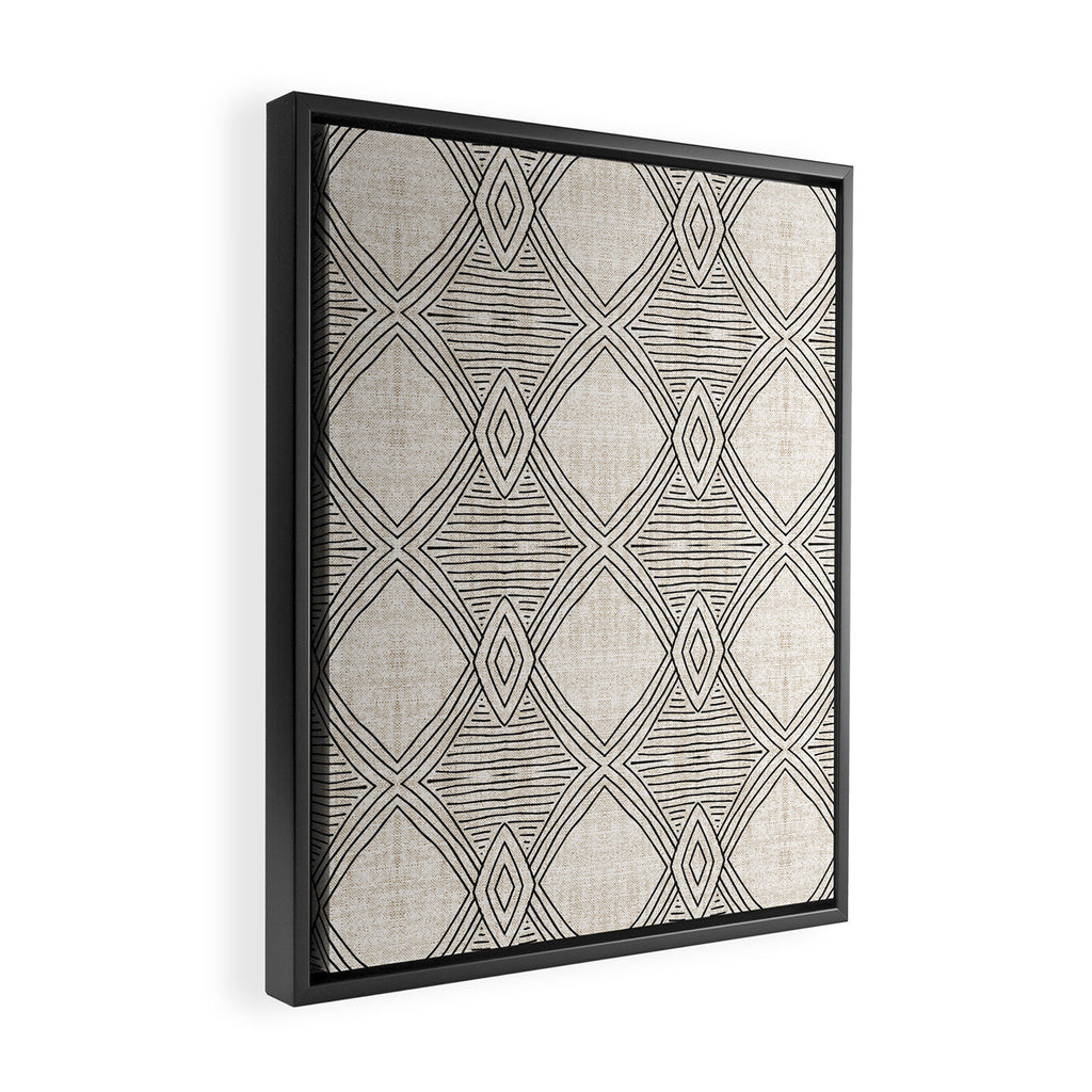 PLAYA DIAMOND Framed Canvas Print Gallery Image 2