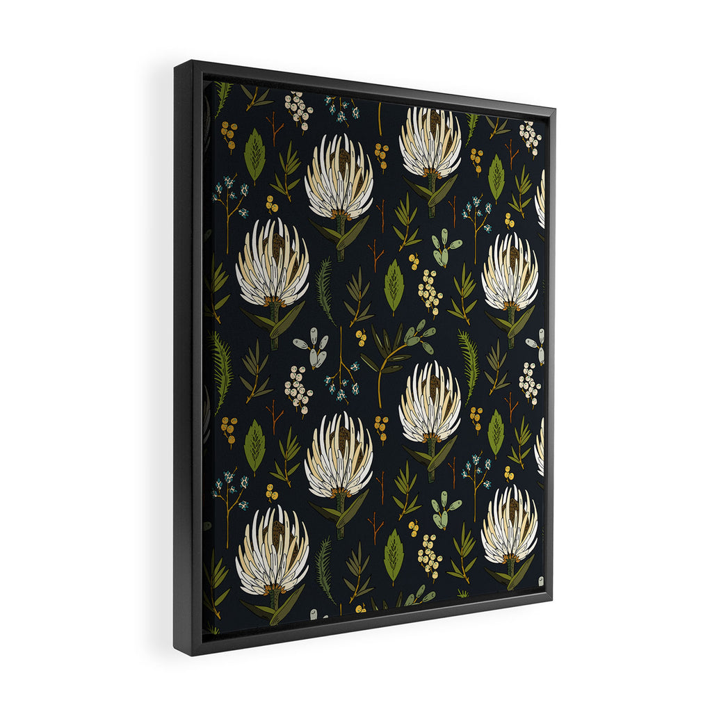 PROTEA NEUTRAL Framed Canvas Print Gallery Image 2