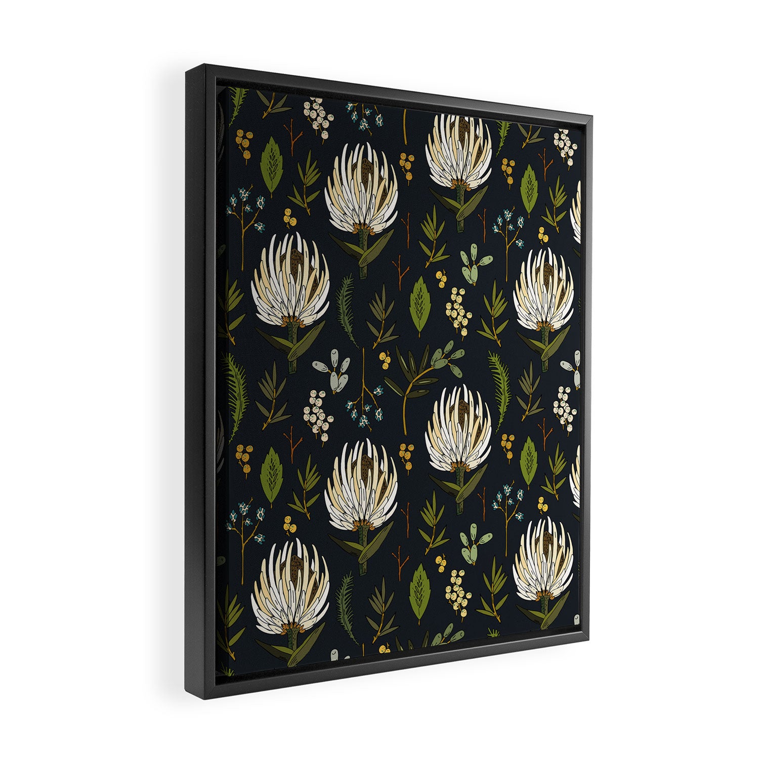PROTEA NEUTRAL Framed Canvas Print Gallery Image 2