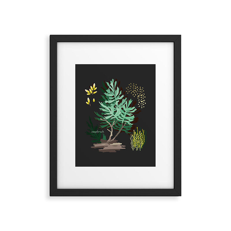 SAGEBRUSH Framed Art Print Gallery Image 6