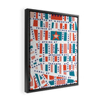 SOHO MAP BRIGHT Framed Canvas Print Gallery Image 2