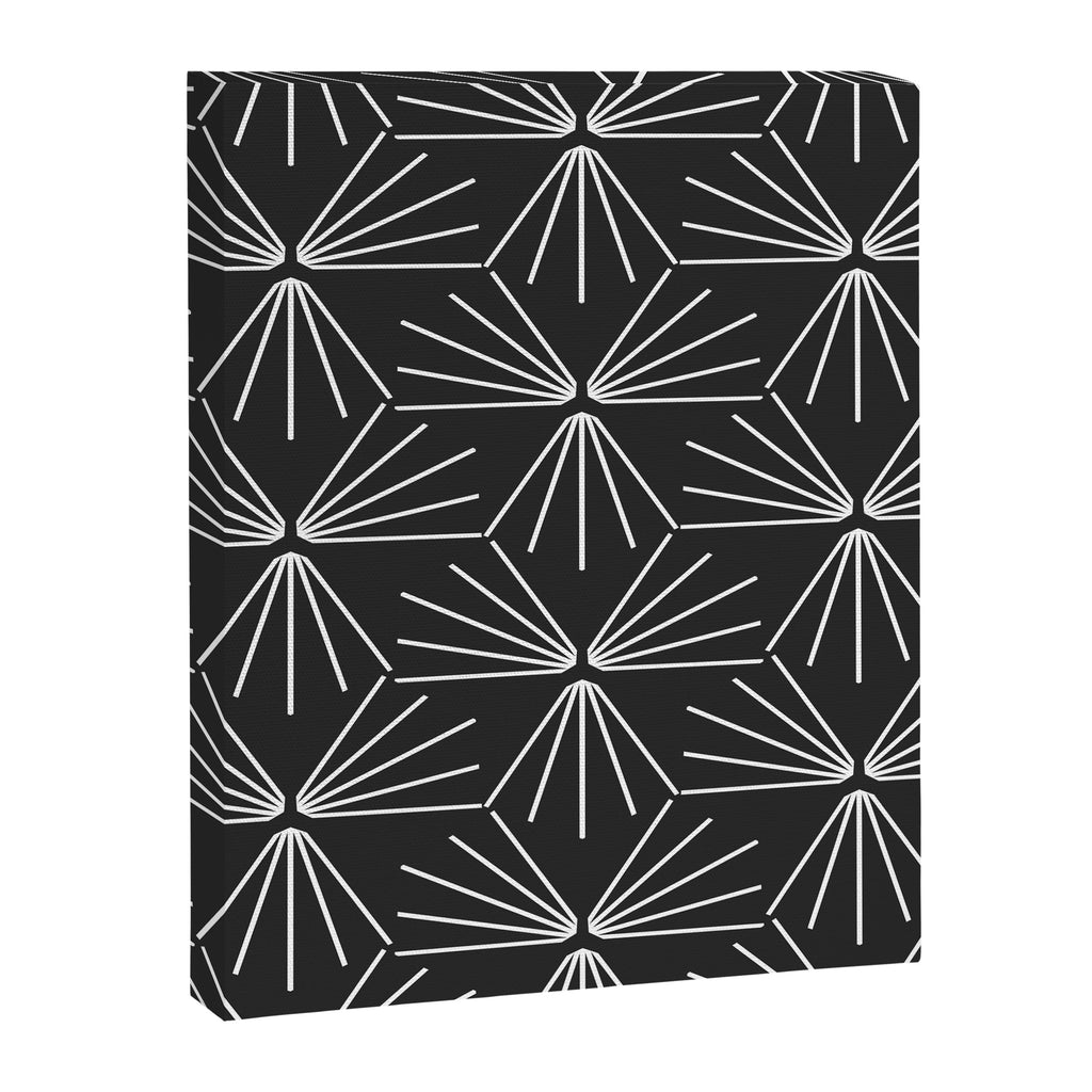 SUN TILE CHARCOAL Canvas Print Gallery Image 8