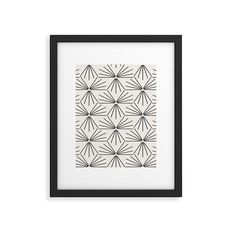 SUN TILE LIGHT Framed Art Print Gallery Image 6