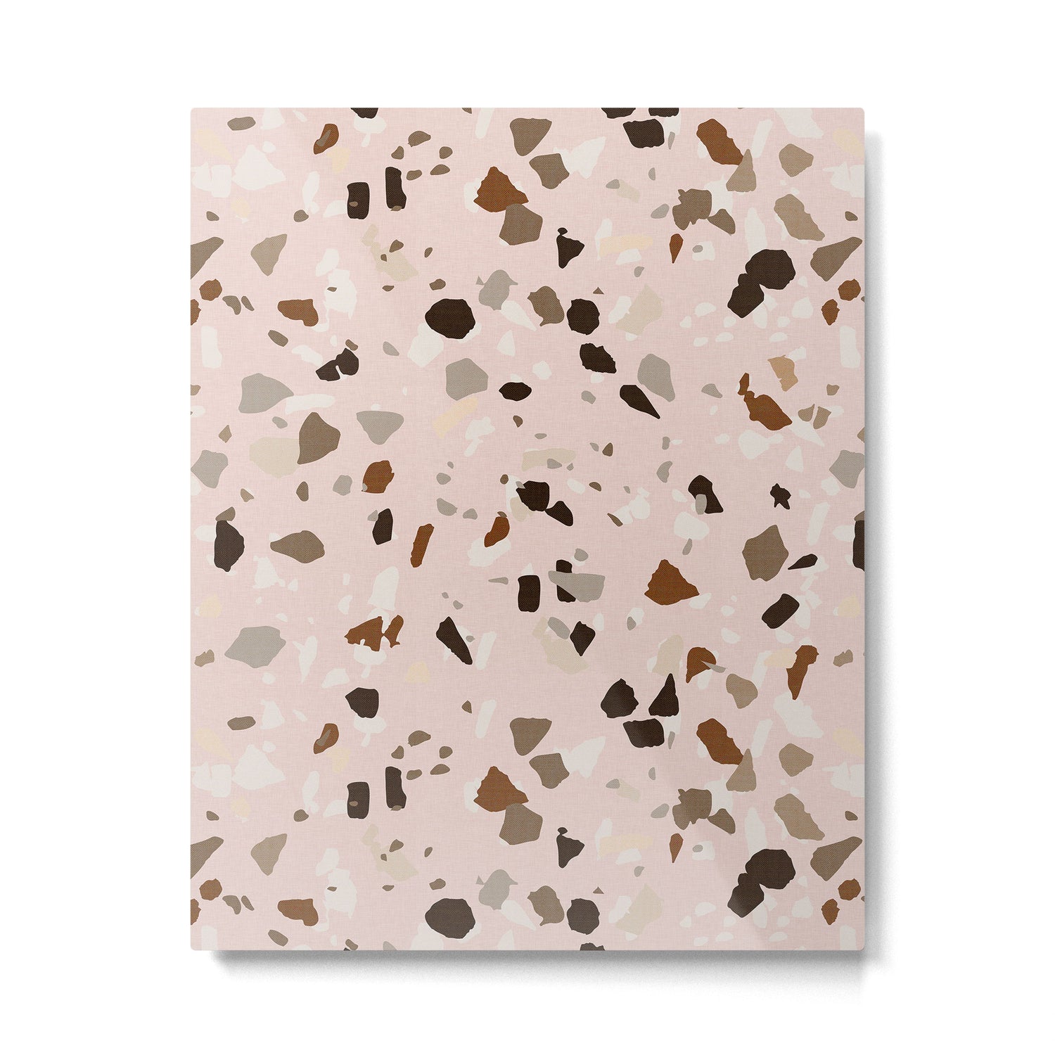 TERRAZZO OCHRE Metal Print Gallery Image 6