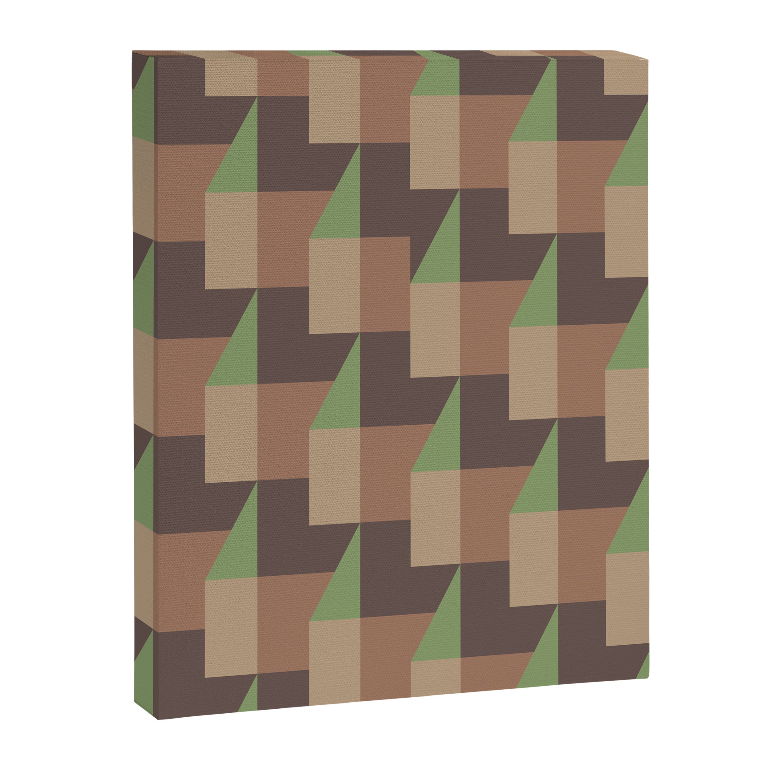 VERANDA CYPRUS MOCHA Inspired by PANTONE 17 1230 Mocha Mousse Canvas Print Gallery Image 8