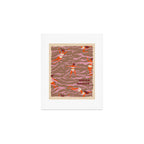 WEST COAST Inspired by PANTONE 17 1230 Mocha Mousse Art Print Gallery Image 1
