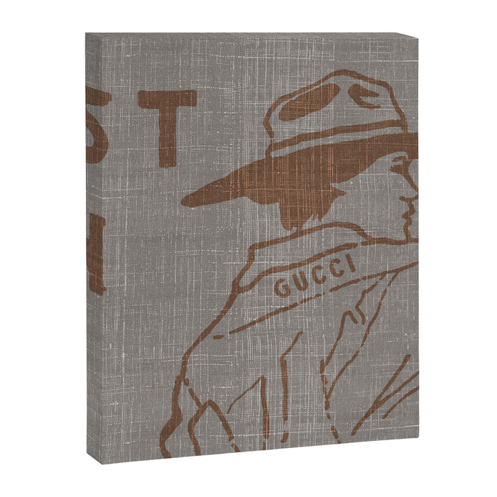WEST ERN Canvas Print Gallery Image 1