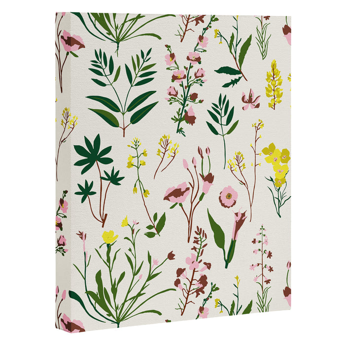 WILDFLOWER STUDY Canvas Print Gallery Image 1
