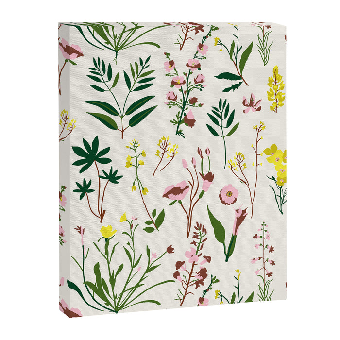 WILDFLOWER STUDY Canvas Print Gallery Image 1