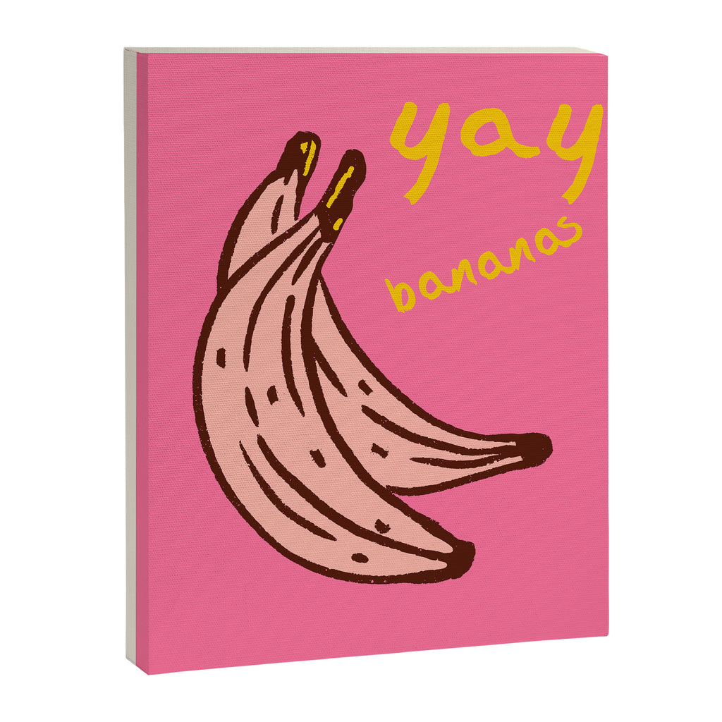 YAY BANANAS Canvas Print Gallery Image 6