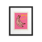 YAY BANANAS Framed Art Print Gallery Image 5
