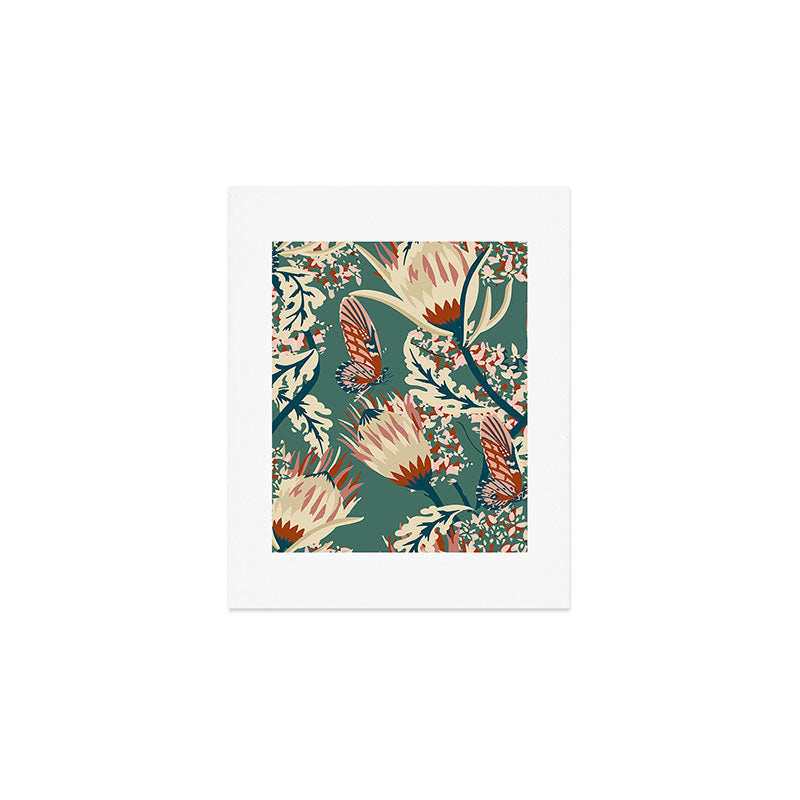 ZARAH BUTTERFLY Art Print Gallery Image 1