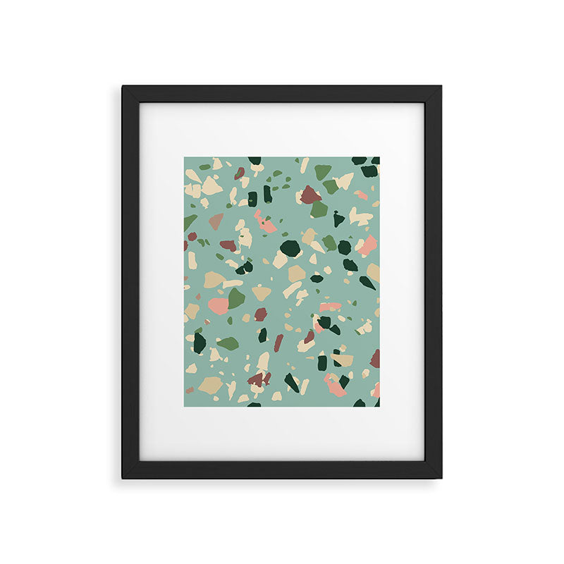 ZARAH TERRAZZO Framed Art Print Gallery Image 6