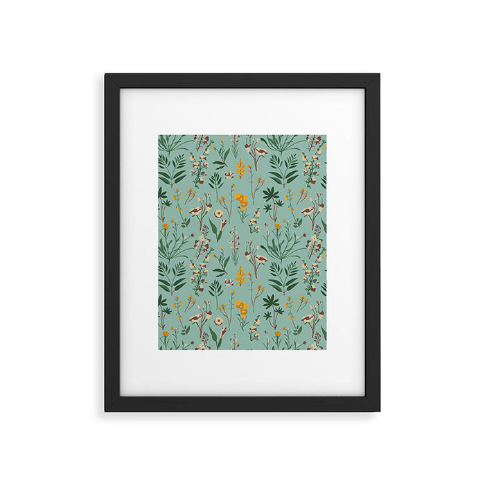 ZARAH WILDFLOWER Framed Art Print Gallery Image 1