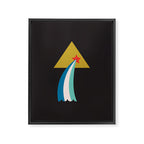 ZODIAC AQUARIUS Framed Canvas Print Gallery Image 8