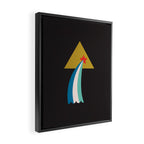 ZODIAC AQUARIUS Framed Canvas Print Gallery Image 2
