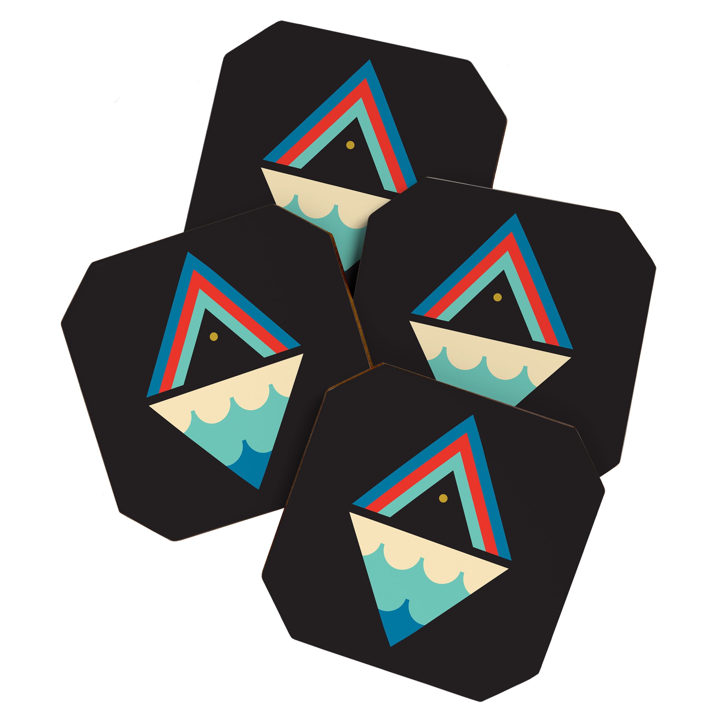 ZODIAC PISCES Coaster Gallery Image 1