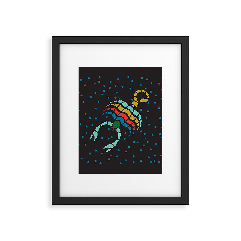 ZODIAC SCORPIO Framed Art Print Gallery Image 6
