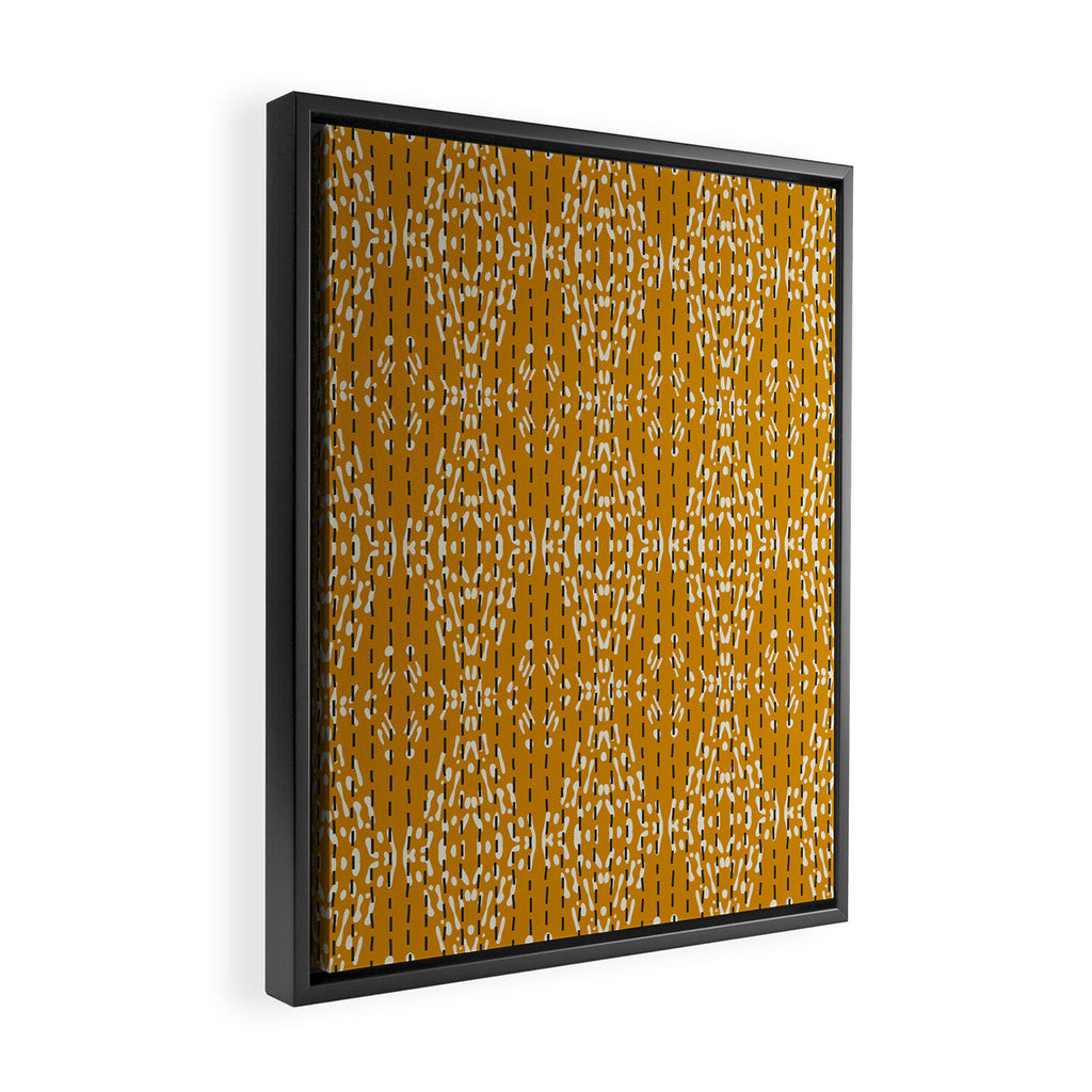 ZOLA KANTHA GOLD Framed Canvas Print Gallery Image 2