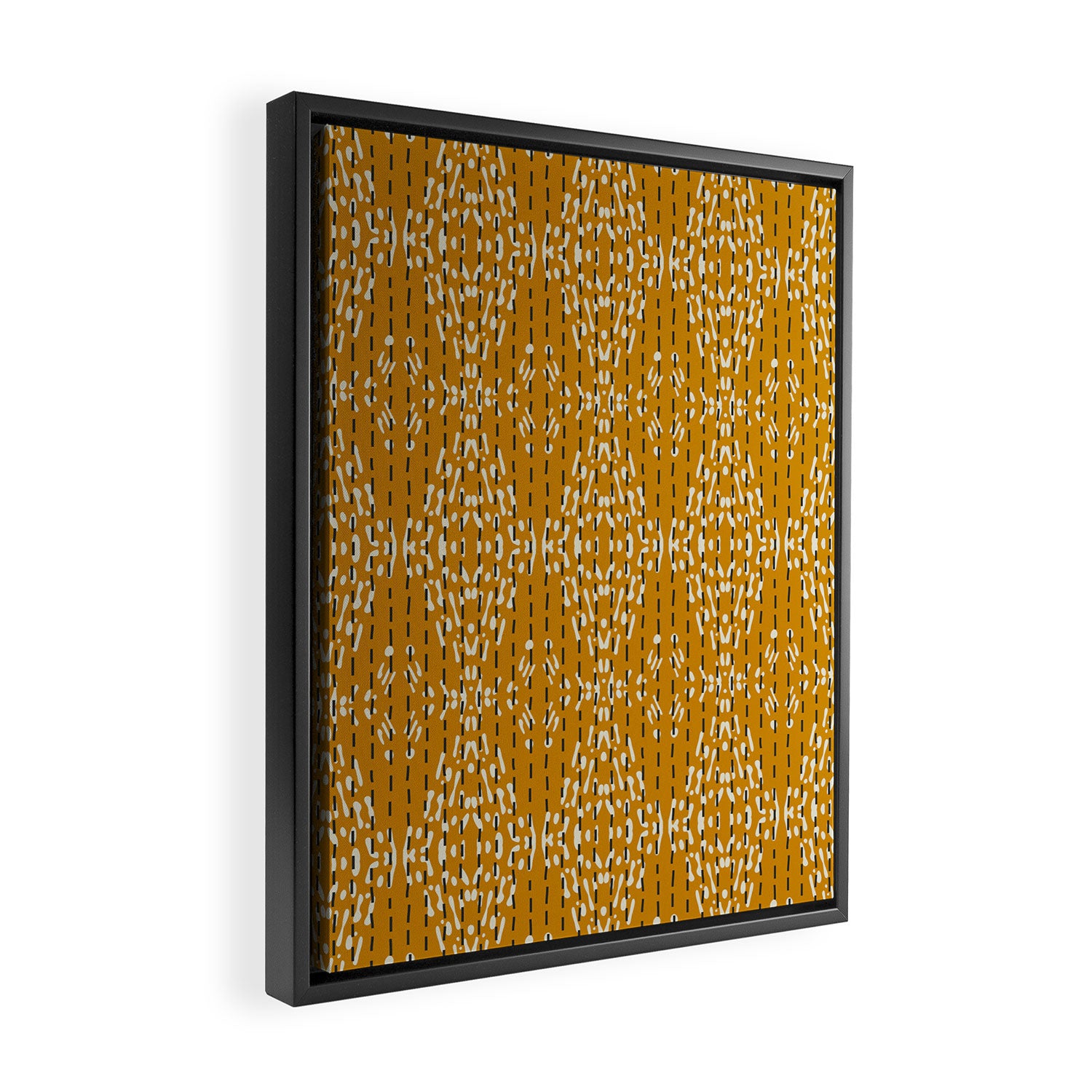 ZOLA KANTHA GOLD Framed Canvas Print Gallery Image 2